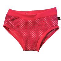 Bobette 7 ans pois fushia