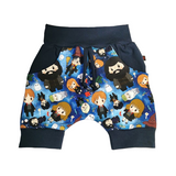 Short, culotte courte demi-taille gentils sorciers