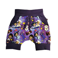 Short, culotte courte demi-taille génie volant