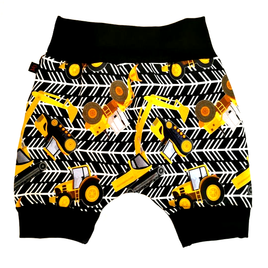Short, culotte courte demi-taille tracteurs et ces chevrons