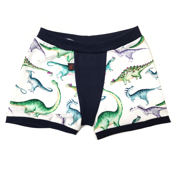 Boxer 3 ans dino pastel