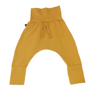 Pantalon sarouel moutarde