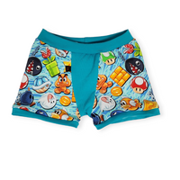 Boxer 4 ans plombier turquoise