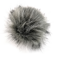 Pompons gris poivre