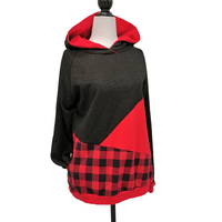 Hoodies Large ''Bûcheron confettis''