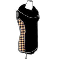 camisole longue femme PRÉ-COMMANDE carreauté jaune